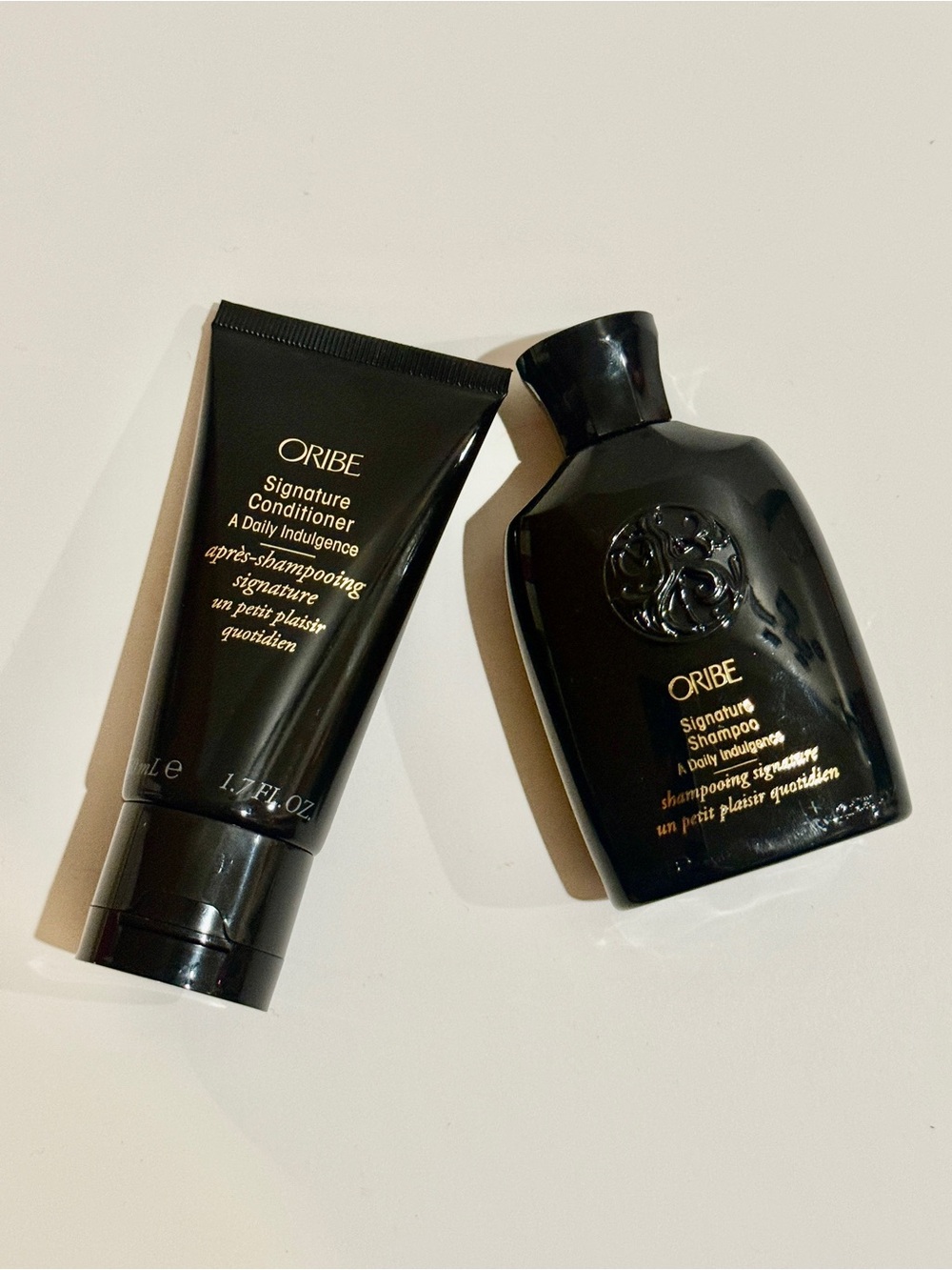 Oribe Signature Shampoo & Conditioner Travel Duo - 2.5oz & 1.7oz